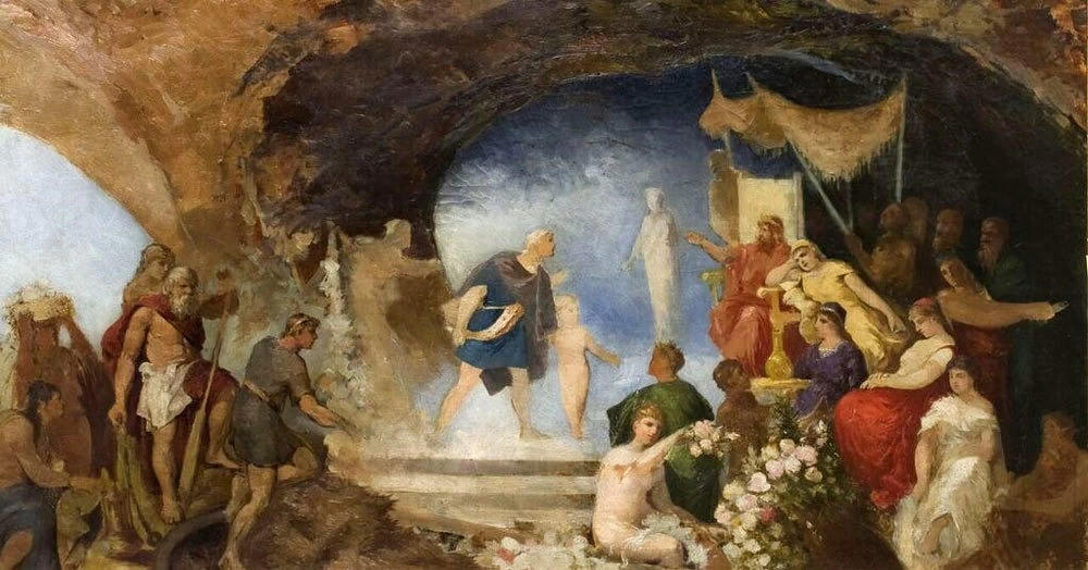 Henryk Siemiradzki - Orfeo nel regno sotterraneo